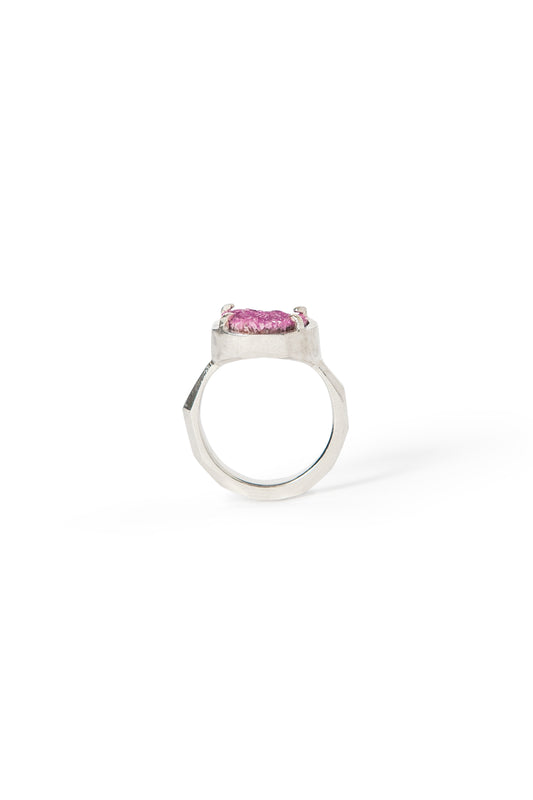 ANILLO CÍRCULO DRUSA N10. / COBALTOCALCITA
