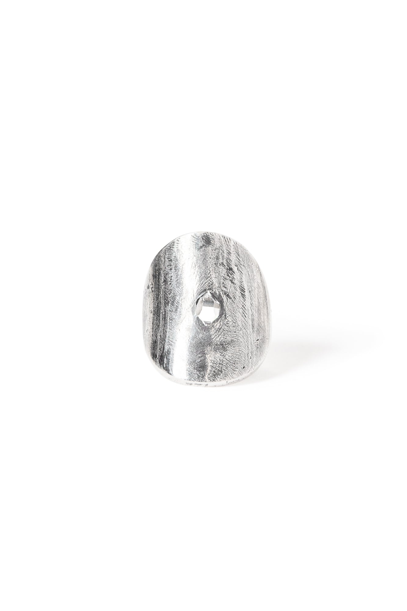 ANILLO CÍRCULO CON CUARZO HERKIMER