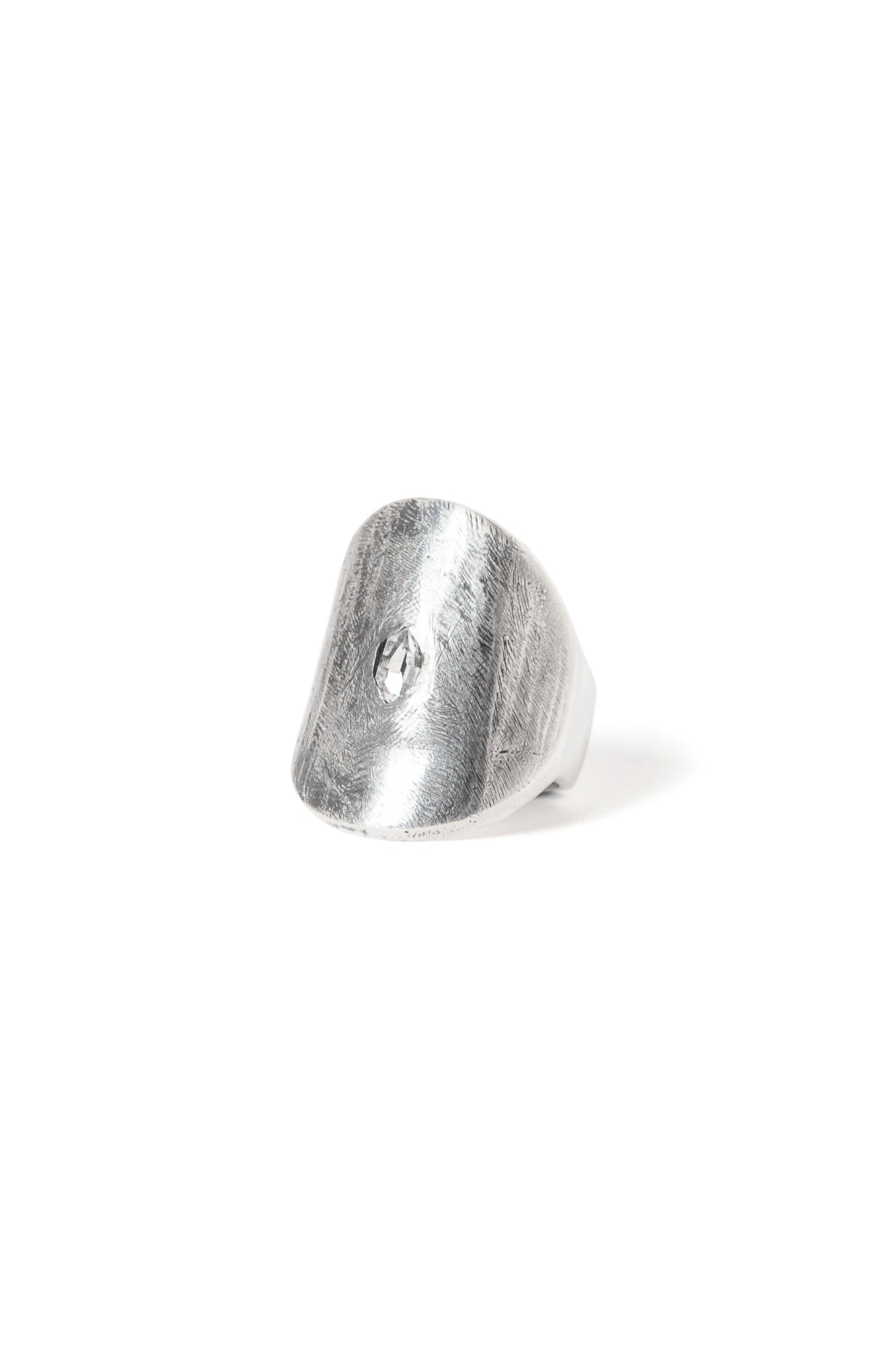 ANILLO CÍRCULO CON CUARZO HERKIMER